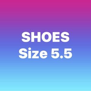 Shoes Size 5.5